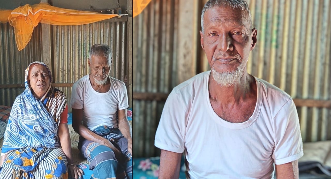 বাঁচতে চান ক্যান্সারে আক্রান্ত হতদরিদ্র মিন্টু মিয়া